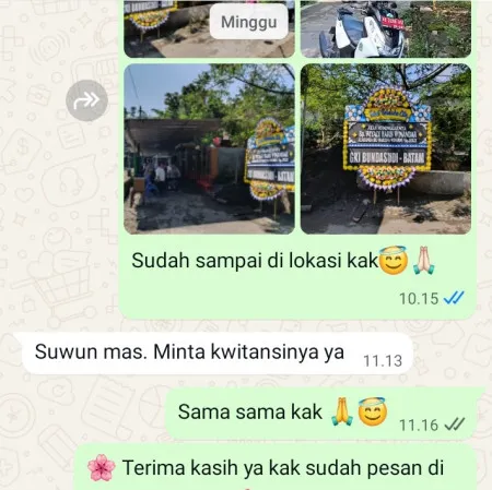 Pengiriman Papan Bunga Duka Pulo Gadung