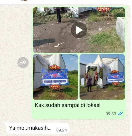 Pengiriman Karangan Bunga Pulo Gadung