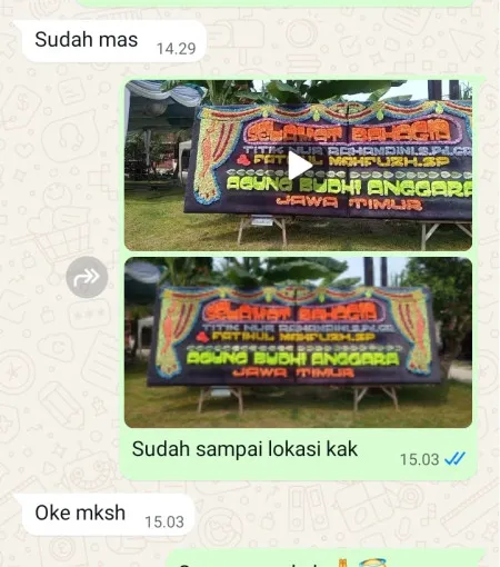 Pengiriman Papan Bunga Pulo Gadung