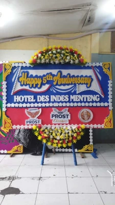 Papan Bunga di Pulo Gadung